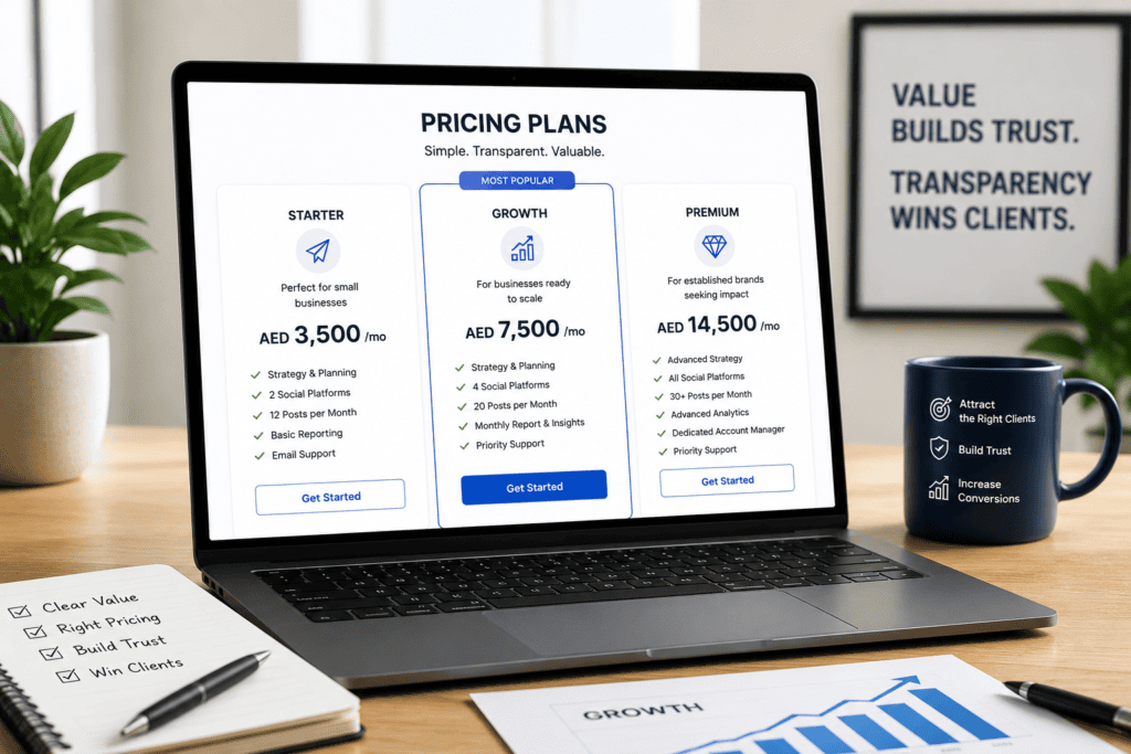 How to Write a Pricing Page That Wins More Clients