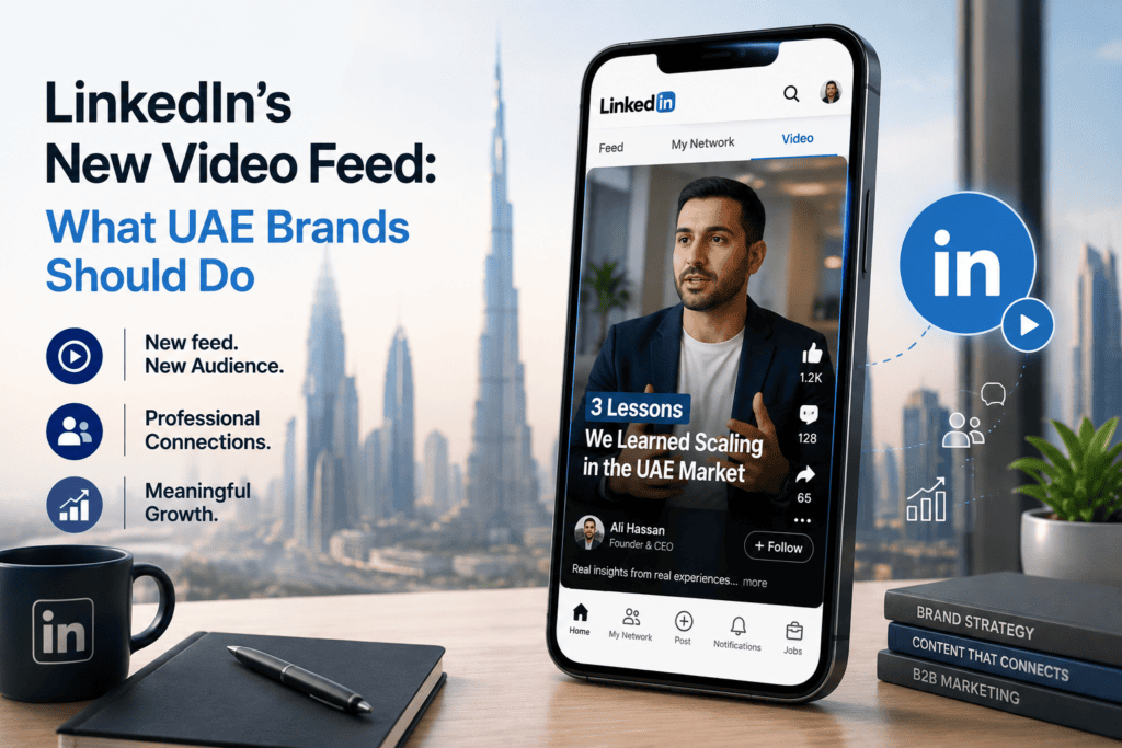 LinkedIn's New Video Feed: What UAE Brands Should Do
