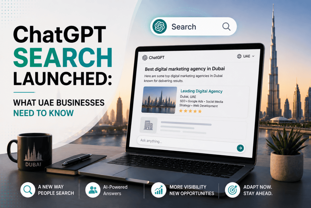 ChatGPT Search UAE businesses 2026