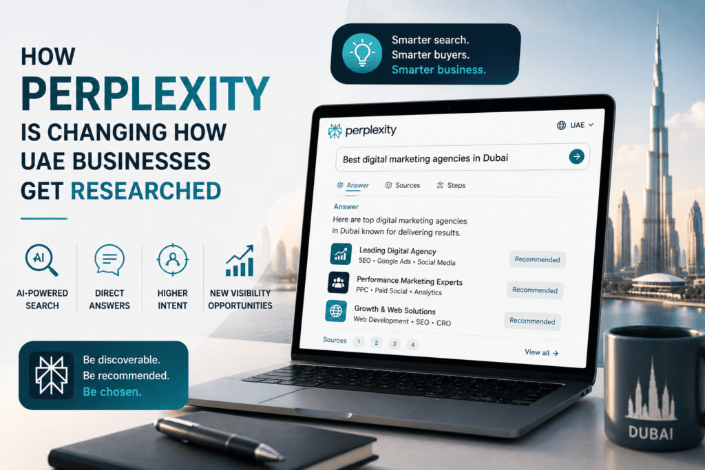 Perplexity UAE business vendor research